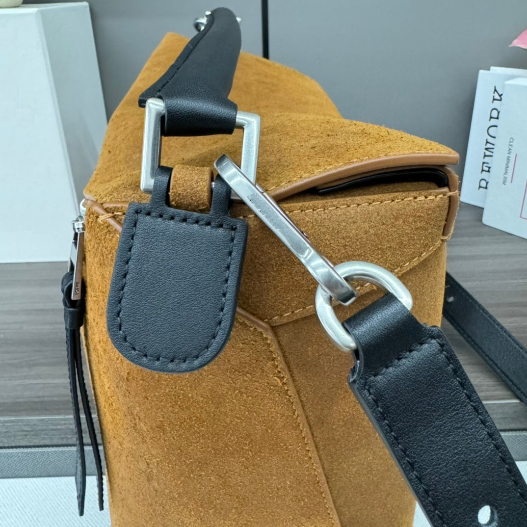 Suede Shoulder Bag - Image 4