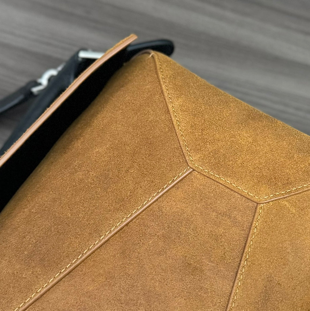 Suede Shoulder Bag - Image 5