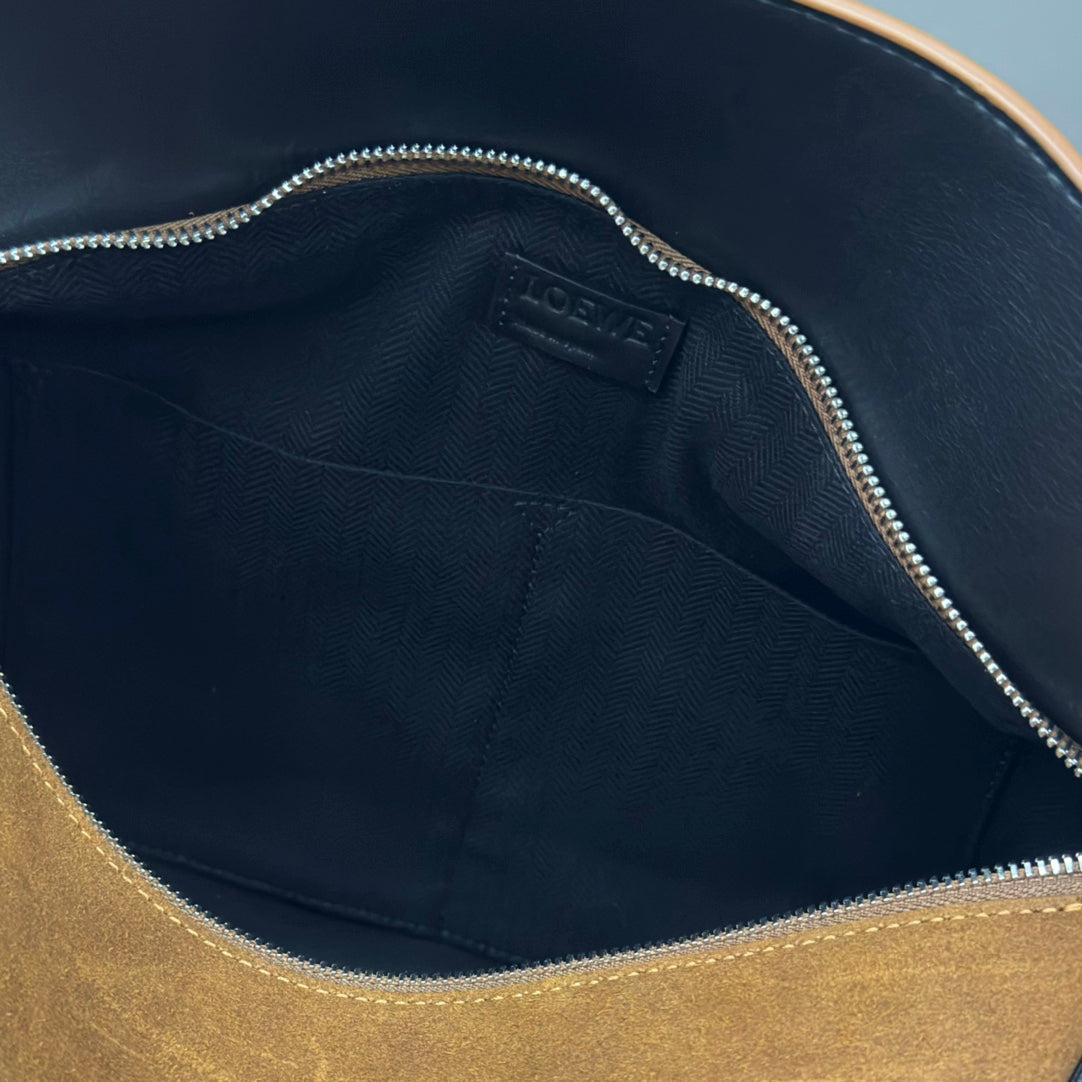 Suede Shoulder Bag - Image 6